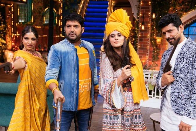 Bhumi Pednekar, Kapil Sharma, Taapsee Pannu, Vineet Kumar Singh Bhumi Pednekar, Kapil Sharma, Taapsee Pannu, Vineet Kumar Singh