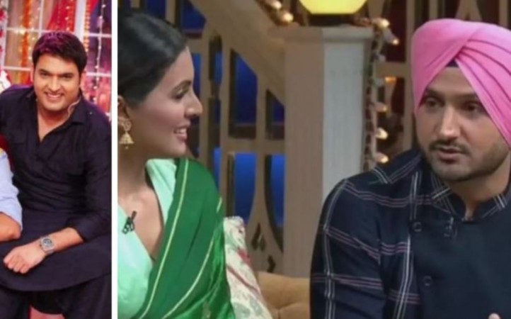Kapil Sharma, Geeta Basra, Harbhajan Singh