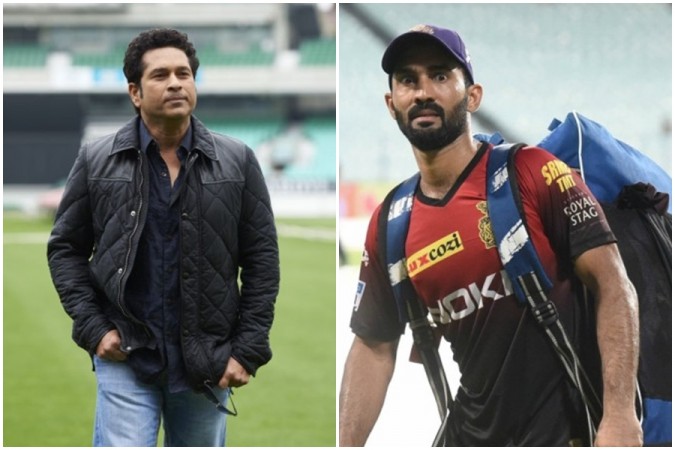 Sachin Tendulkar Dinesh Karthik