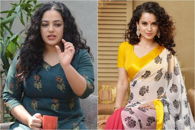 Nithya Menon and Kangana Ranaut Nithya Menon and Kangana Ranaut
