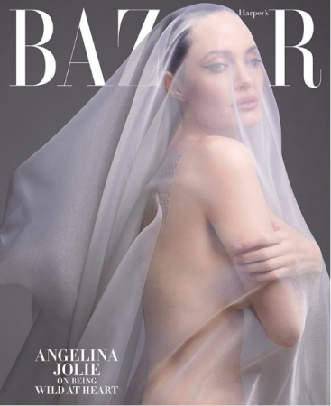 Angelina Jolie did a bold photoshoot Angelina Jolie nude