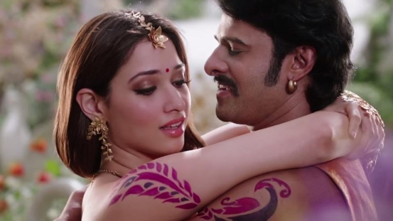 Tamannaah Bhatia and Prabhas in Baahubali. Tamannaah Bhatia and Prabhas