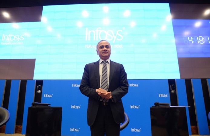 Infosys CEO Salil Parekh. Infosys CEO Salil Parekh