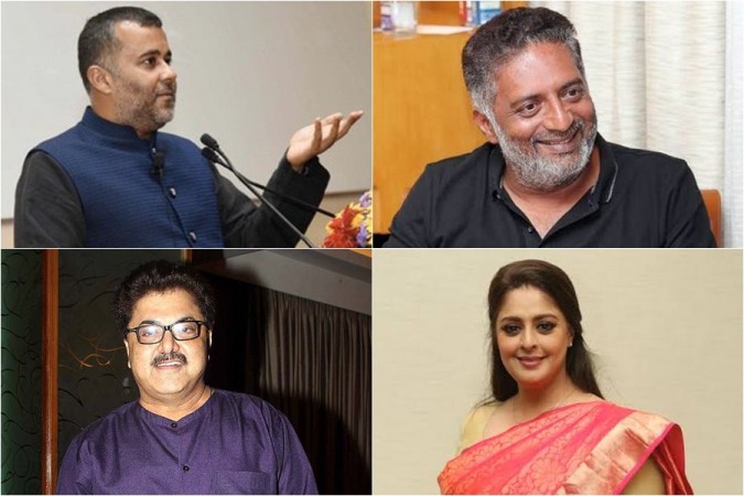 Chetan Bhagat, Prakash Raj, Nagma and Ashoke Pandit Chetan Bhagat, Prakash Raj, Nagma and Ashoke Pandit
