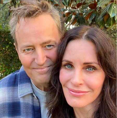 Matthew Perry and Courteney Cox on lunch date Matthew Perry and Courteney Cox