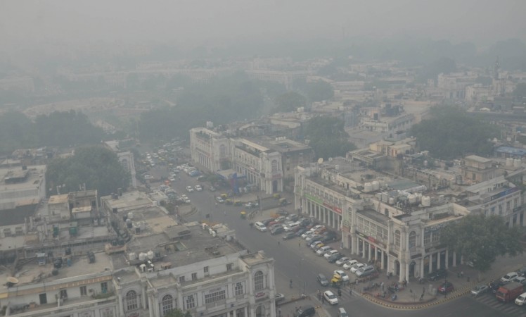 A blanket of toxic haze engulfs the national capital. New Delhi pollution