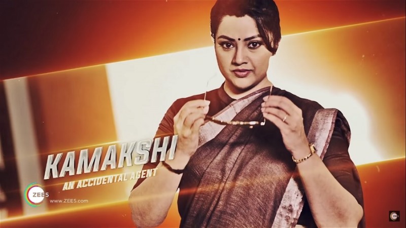 Meena in Zee5's Karoline Kamakshi web series. Meena in Karoline Kamakshi