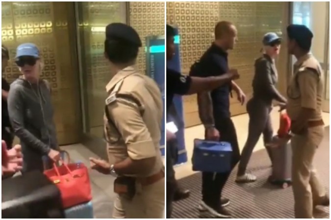Katy Perry's behavior at Mumbai airport disappoints many. Katy Perry's behavior at Mumbai airport disappoints many