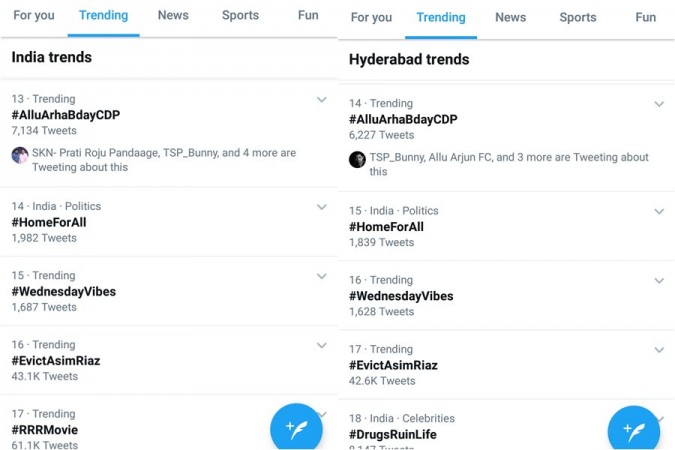 #AlluArhaBdayCDP trends on Twitter #AlluArhaBdayCDP trends on Twitter