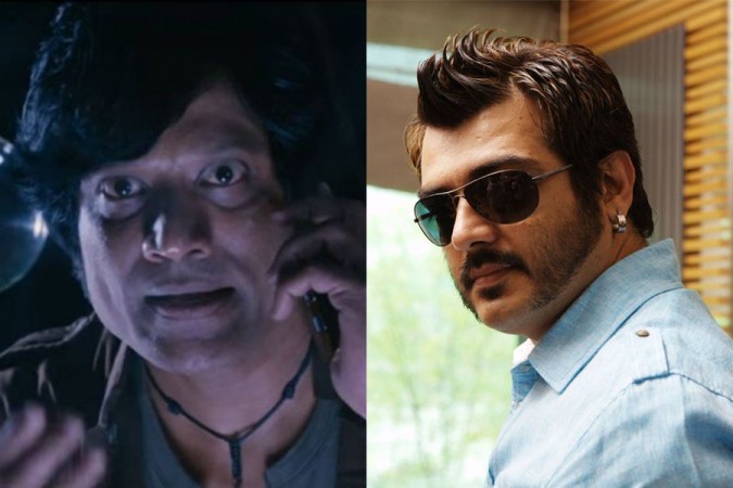 SJ Suryah and Ajith Kumar. SJ Suryah and Ajith