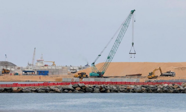A general view of Colombo Port City construction site, which is backed by Chinese investment is seen, in Colombo, Sri Lanka November 5, 2018. Sri Lanka