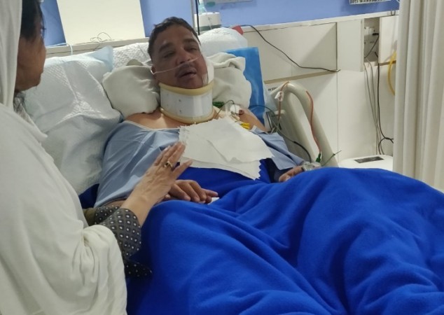 Tanveer Sait in Hospital Tanveer Sait