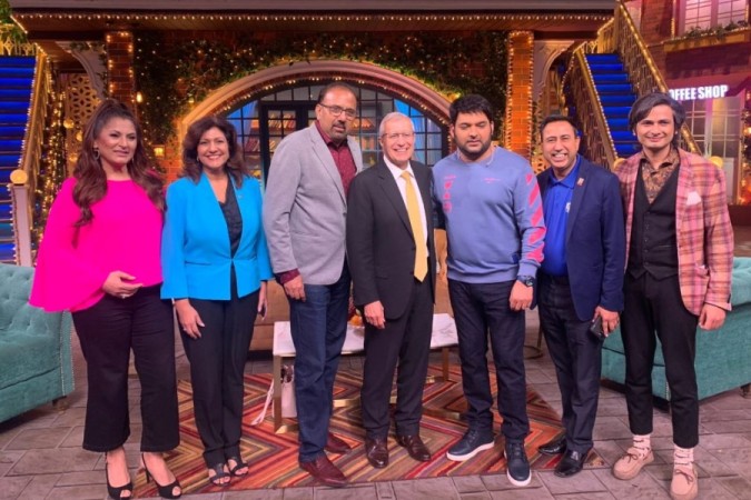 Kapil Sharma and Archana Puran Singh with Canadian ministers Kapil Sharma invites Canadian ministers on The Kapil Sharma Show
