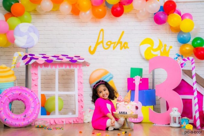 Allu Arjun's daughter Arha's third birthday celebration Allu Arjun's daughter Arha third birthday celebration