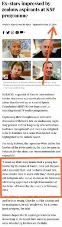 The article that talks about Naseem's age Naseem Shah