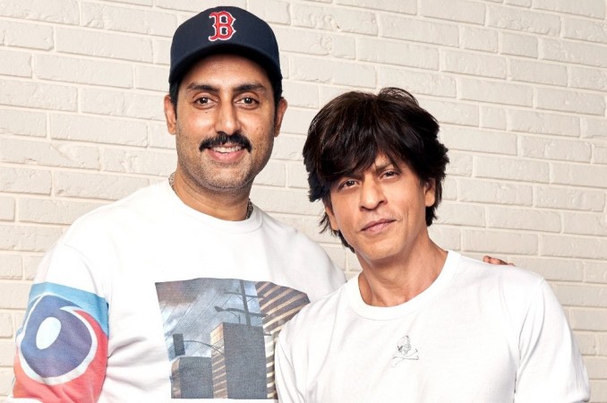 Shah Rukh Khan and Abhishek Bachchan Shah Rukh Khan and Abhishek Bachchan