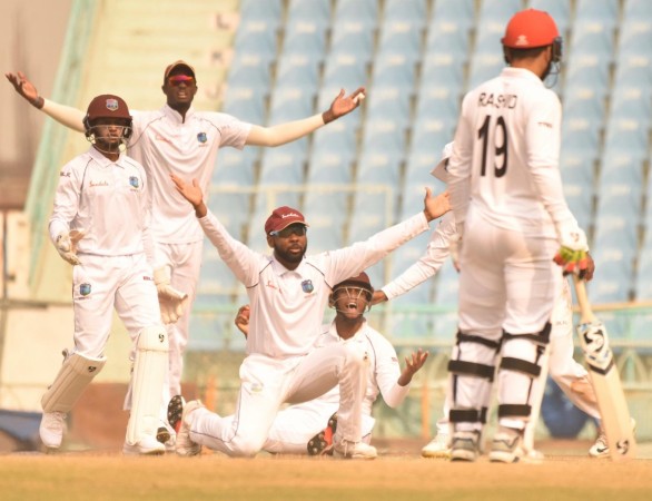 Picture from the practice match before the Test West Indies vs Afghanistan