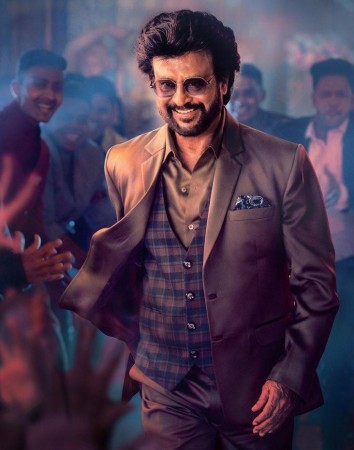 Rajinikanth in Darbar. Darbar