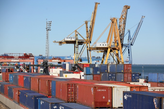 In October, the core sector shrank to 5.8 per cent from the 5.2 per cent contraction seen in September. Container