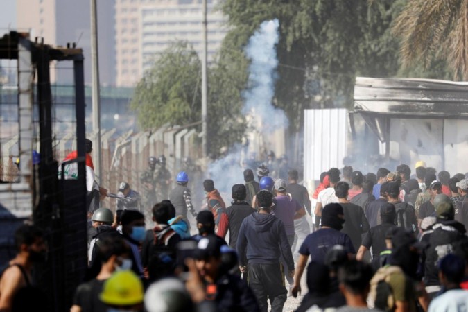 Iraq anti-government protests. Iraq protests