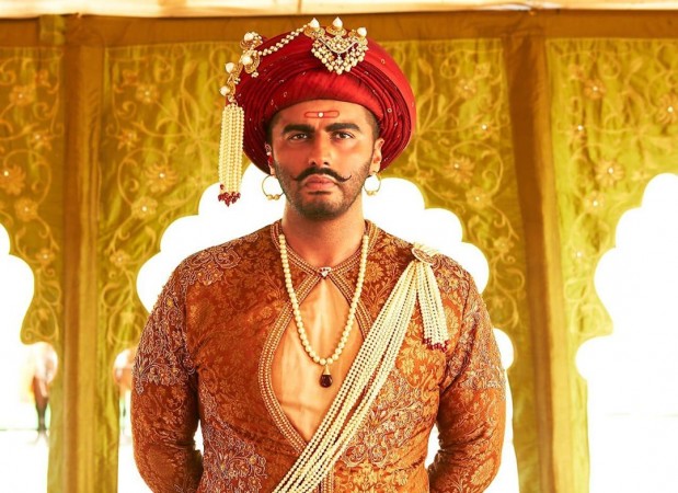 Arjun Kapoor as Maratha leader Sadashiv Rao Bhau in Ashutosh Gowariker's Panipat Arjun Kapoor