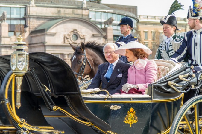 Swedish King Carl Gustaf and Queen Silvia. Swedish royal couple