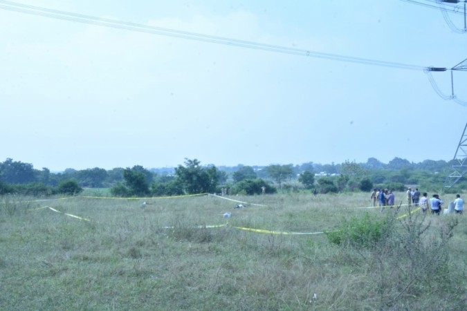 Spot where accused were killed in an encounter. Telangana