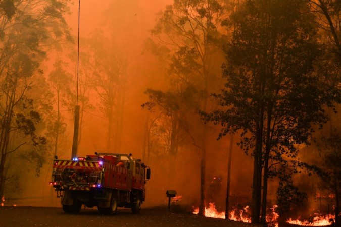 Australian bushfire Australia bush fire