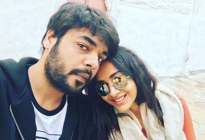 Shweta Basu Prasad with Rohit Mittal Shweta Basu Prasad with Rohit Mittal