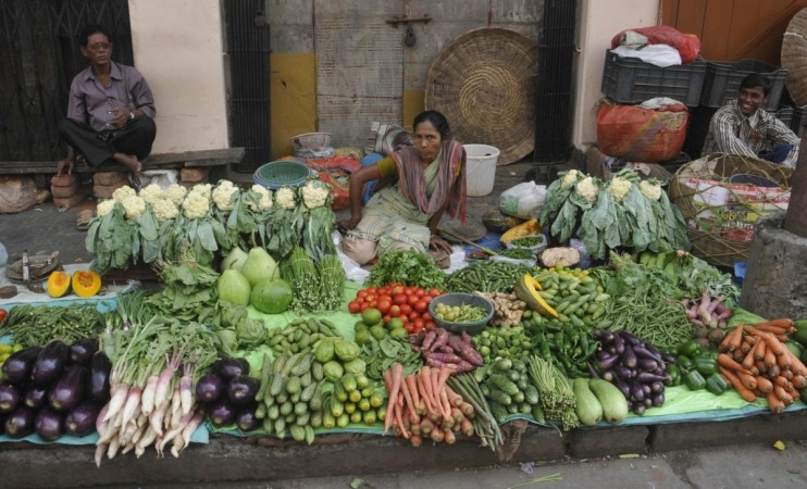 Vegetable market.
