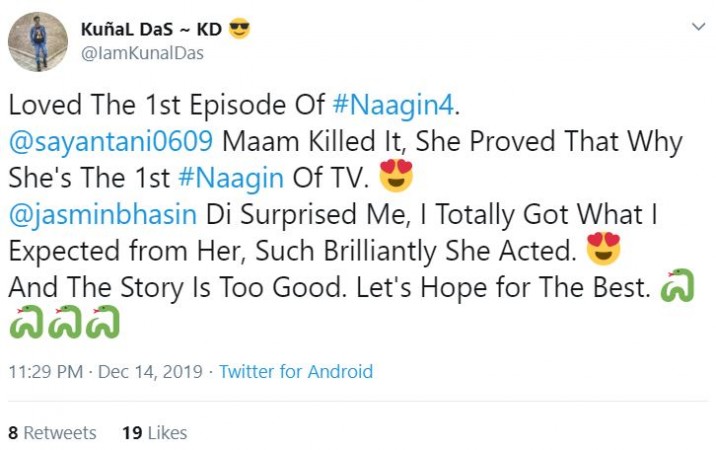 Naagin 4 twitter reactions