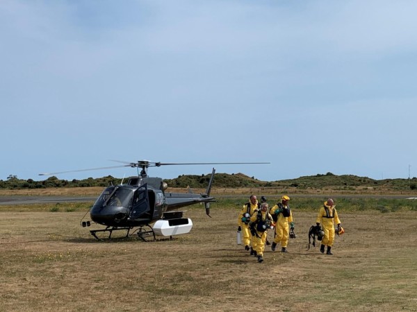 New Zealand Police Search and Rescue and Disaster Victim Identification staff. New Zealand