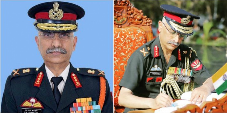Lt Gen Manoj Mukund Naravane.(Image: Twitter) Lt Gen Manoj Mukund Naravane