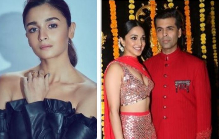 Alia Bhatt, Kiara Advani, Karan Johar