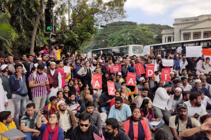 Anti-CAA protest in Bengaluru Anti-CAA protest in Bengaluru