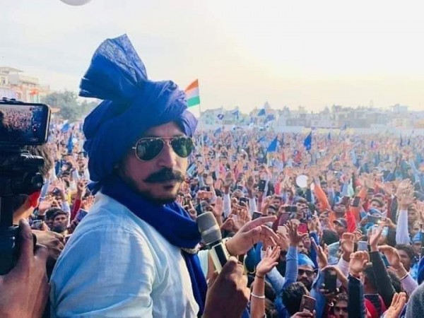 Dalit group leader Chandrashekhar Azad claimed that 54 per cent of Dalits are landless. Chandrashekhar Azad