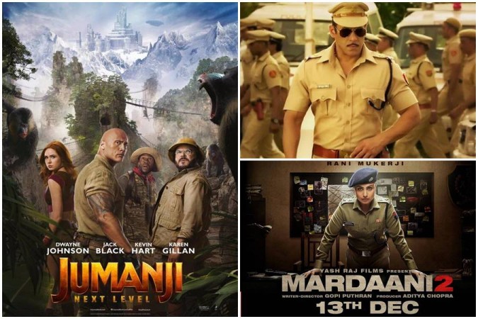 Jumanj: The Next Level, Dabangg 3 and Mardaani 2 Jumanj: The Next Level, Dabangg 3 and Mardaani 2