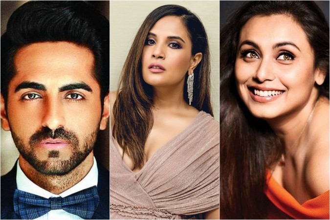 Ayushmann Khurrana, Richa Chadha, Rani Mukerji Ayushmann Khurrana, Richa Chadha, Rani Mukerji