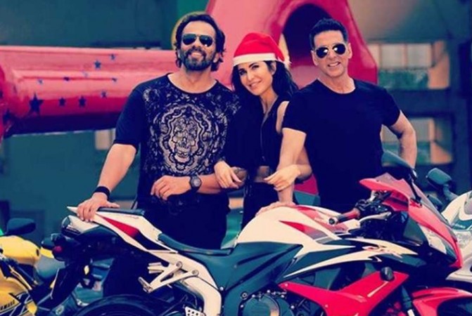 Rohit Shetty, Katrina Kaif, Akshay Kumar Rohit Shetty, Katrina Kaif, Akshay Kumar