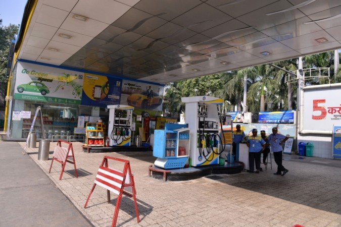 A deserted petrol pump in New Delhi on Oct. 22, 2018. Delhi Petrol Dealers Association said in a statement that petrol pumps and linked CNG stations will remain shut in protest against Delhi government's refusal to reduce vat on fuel. petrol diesel rates