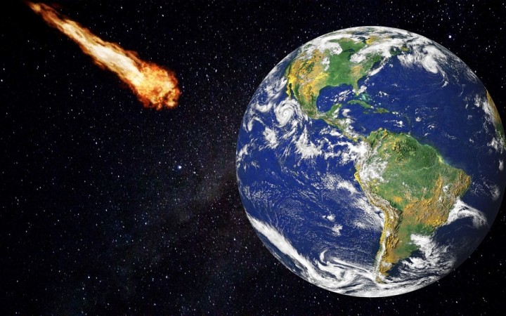 Representational Image of asteroid approaching earth Asteroid