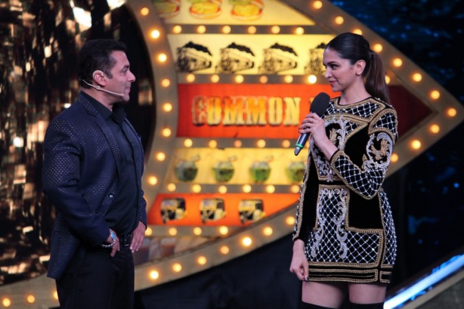 Salman Khan, Deepika Padukone on Bigg Boss Salman Khan, Deepika Padukone