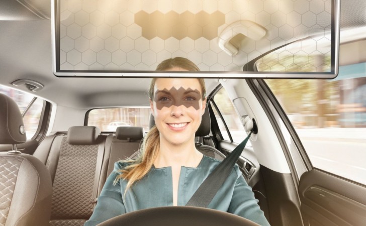 Bosch AI-powered sun visor Bosch AI-powered sun visor