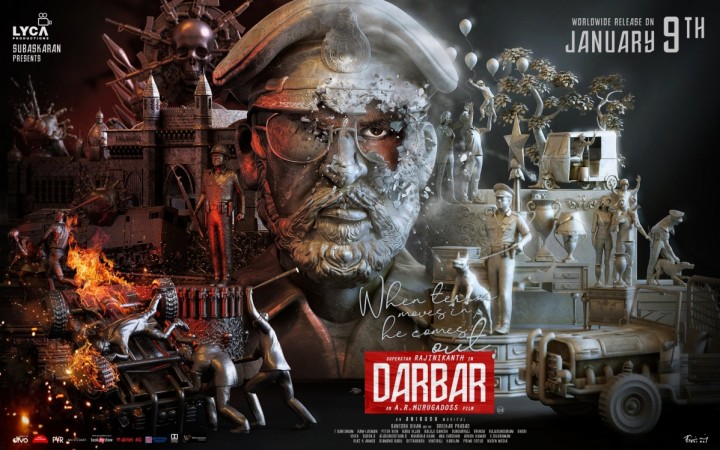 Rajinikanth in Darbar. Darbar 1st Review