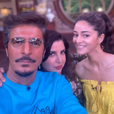 Chunkey Pandey, Farah Khan, Ananya Pandey Chunkey Pandey, Farah Khan, Ananya Pandey