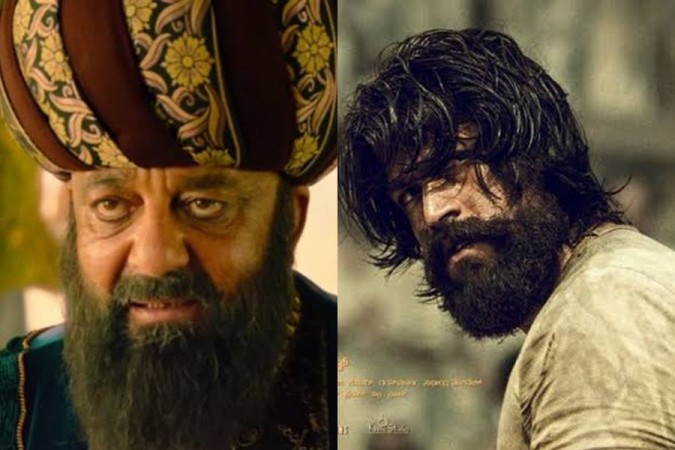 Sanjay Dutt and Yash. Sanjay Dutt Impressed with Yash's KGF