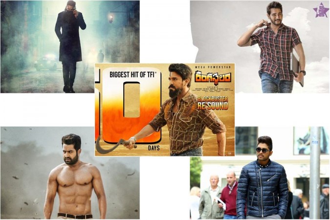 Mahesh Babu, Prabhas, Ram Charan Jr NTR and Allu Arjun Mahesh Babu, Prabhas, Ram Charan Jr NTR and Allu Arjun