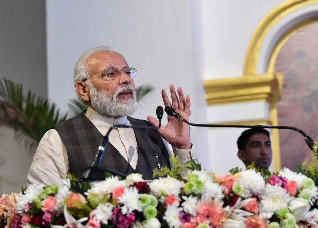 Prime Minister Narendra Modi addresses at the inaugural ceremony of the four refurbished Heritage Buildings, in Kolkata. Narendra Modi