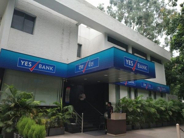 Yes Bank's Chanakyapuri branch on Nyaya Marg in New Delhi. Yes Bank