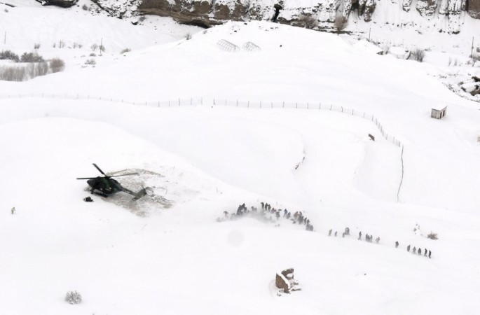 Six seriously ill tourists, who were suffering from effects of frostbite and High Altitude Pulmonary Odema (HAPO) were evacuated by the helicopters. chaddar trek